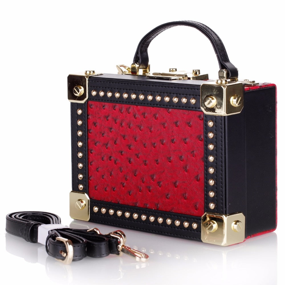 Boîte à Bijoux Rock'n Roll Rouge | Les Boîtes d'Aphrodite