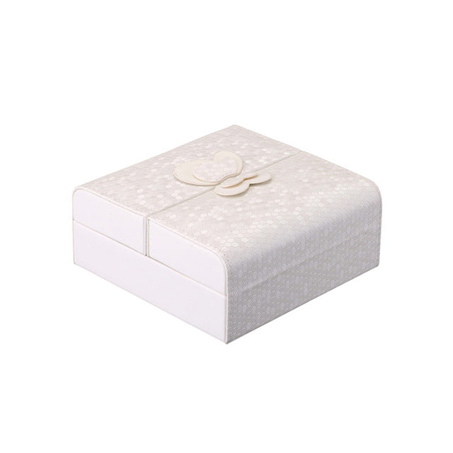 Boite a Bijoux Portable Blanche