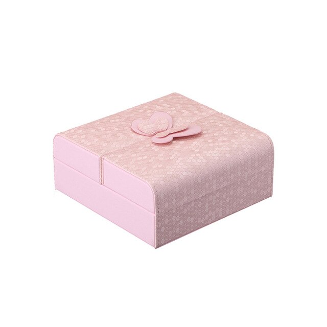 Boite a Bijoux Portable Rose