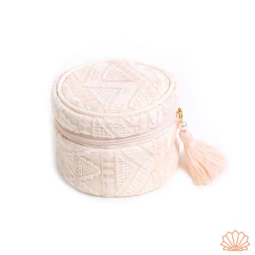 Trousse à Bijoux Broderie | Les Boîtes d'Aphrodite